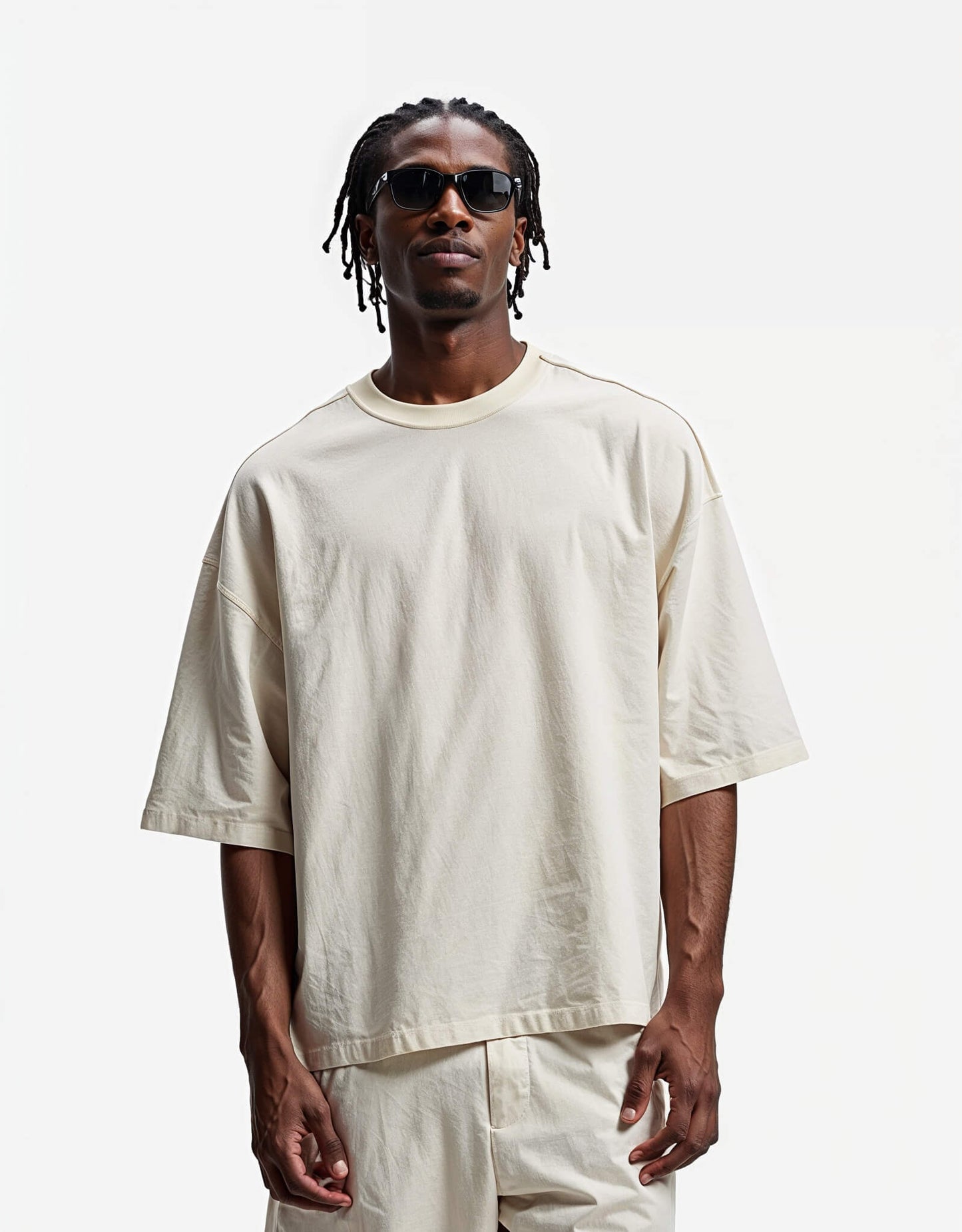 Oversized T-Shirt with Short Sleeves